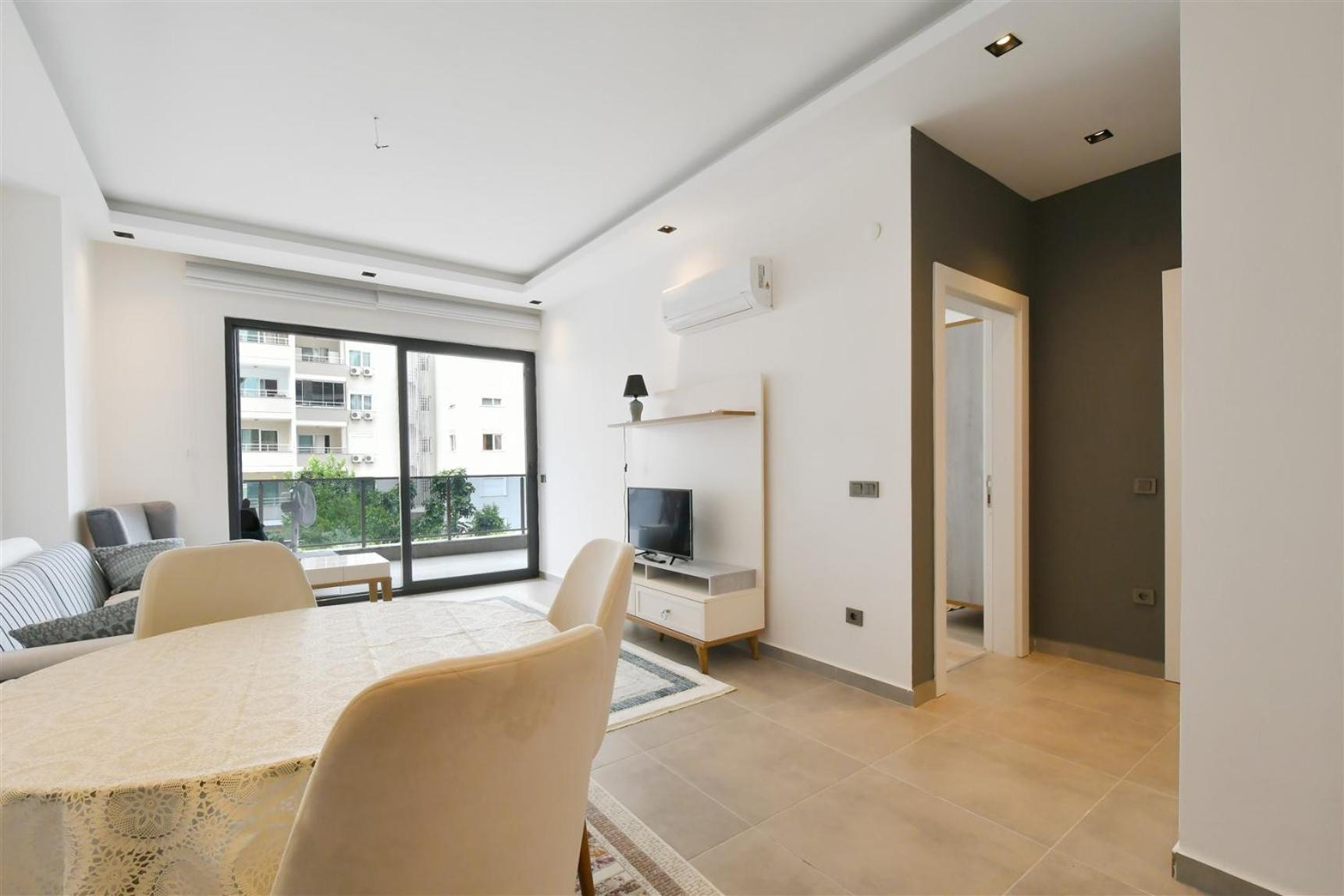 0004 Cozy 1 Bedroom For Rent In A Modern Residential Complex With Facilities , Mahmutlar Apartment