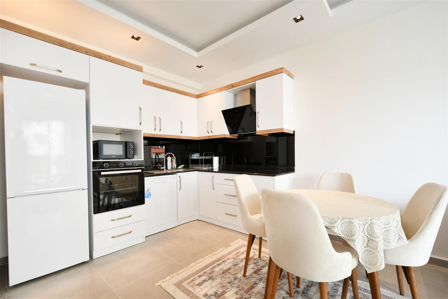 0004 Cozy 1 Bedroom For Rent In A Modern Residential Complex With Facilities , Mahmutlar Apartment